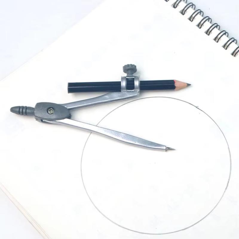 Metal Locking Compass Set Anti - Math Geometry Set With Compass recension och pris