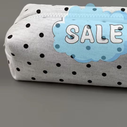 ∘Polka Dot Pencil Case Cute Ae - Aesthetic Large Pencil Case Pouch recension och pris