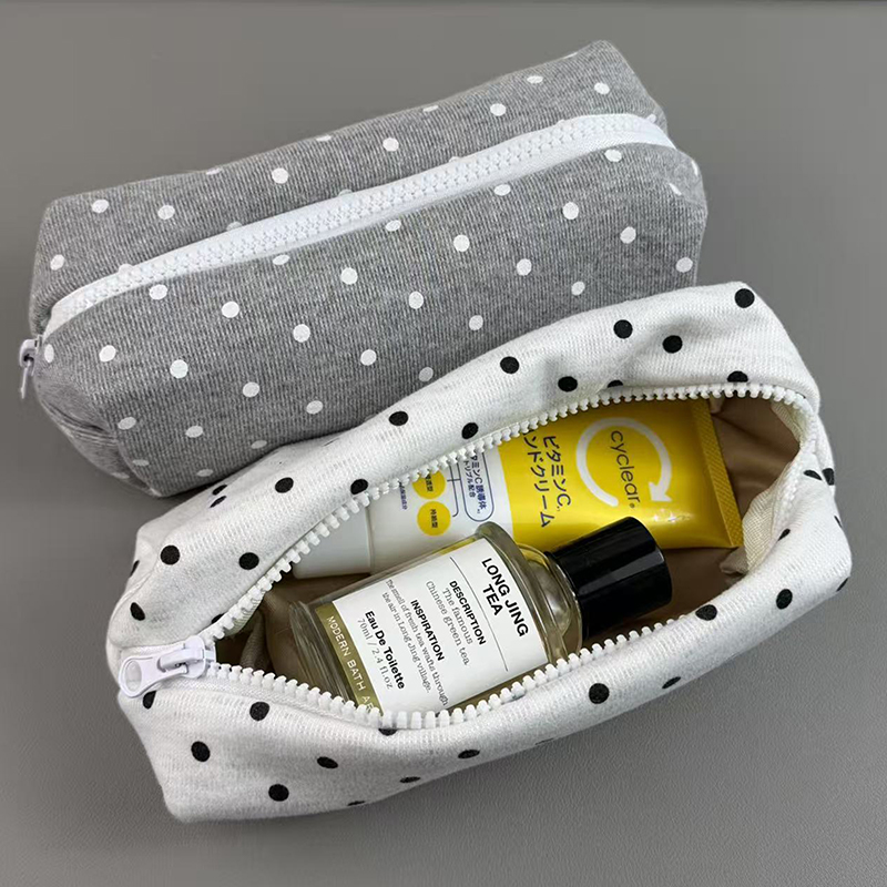 ∘Polka Dot Pencil Case Cute Ae - Aesthetic Large Pencil Case Pouch recension och pris