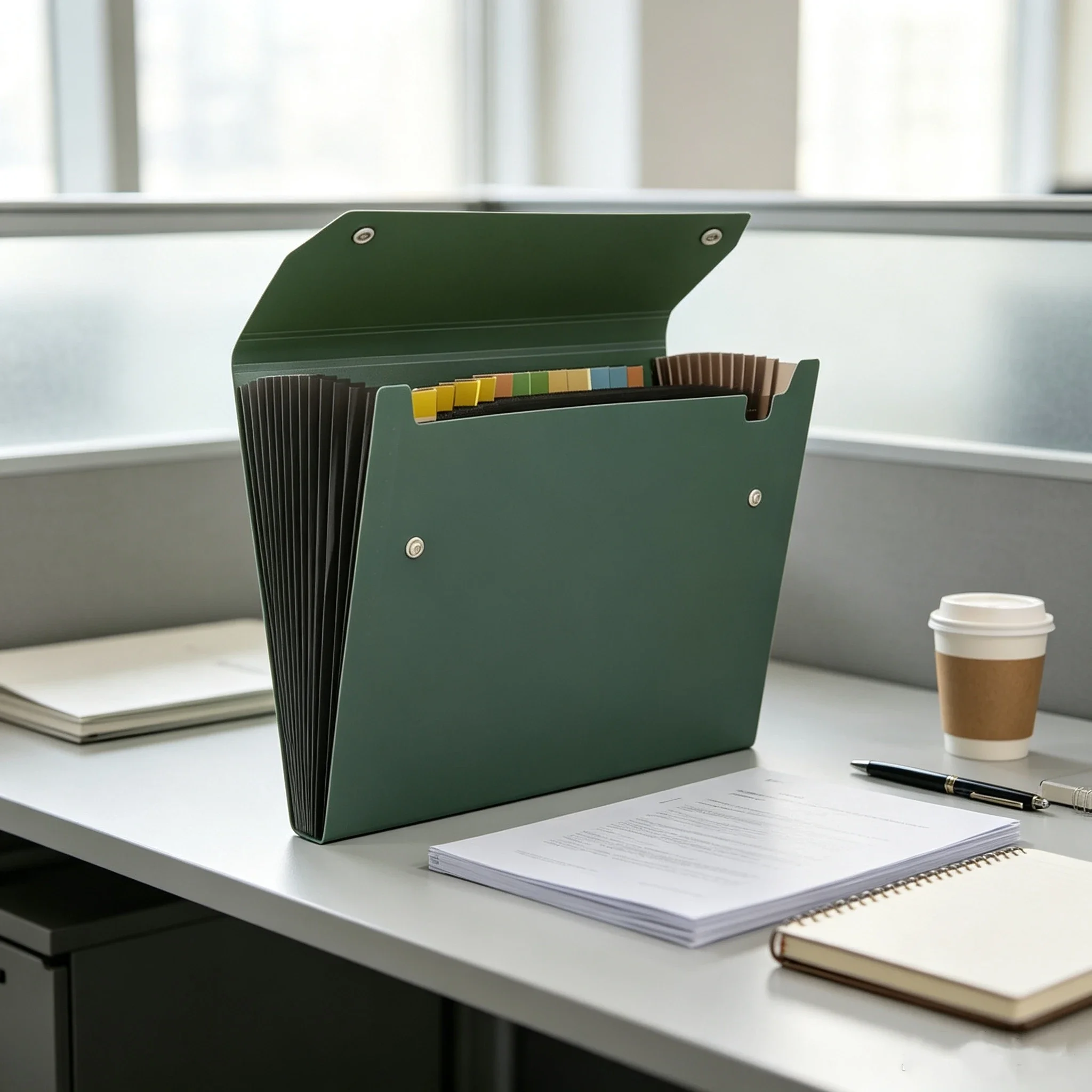 13 Pocket A4 Expanding File Or - Expandable Accordion File Folder 13 Pockets recension och pris