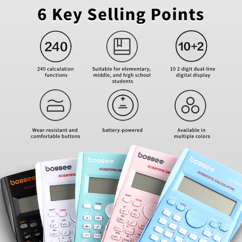 Scientific Calculator 240 Func - Scientific Calculator For Secondary School recension och pris