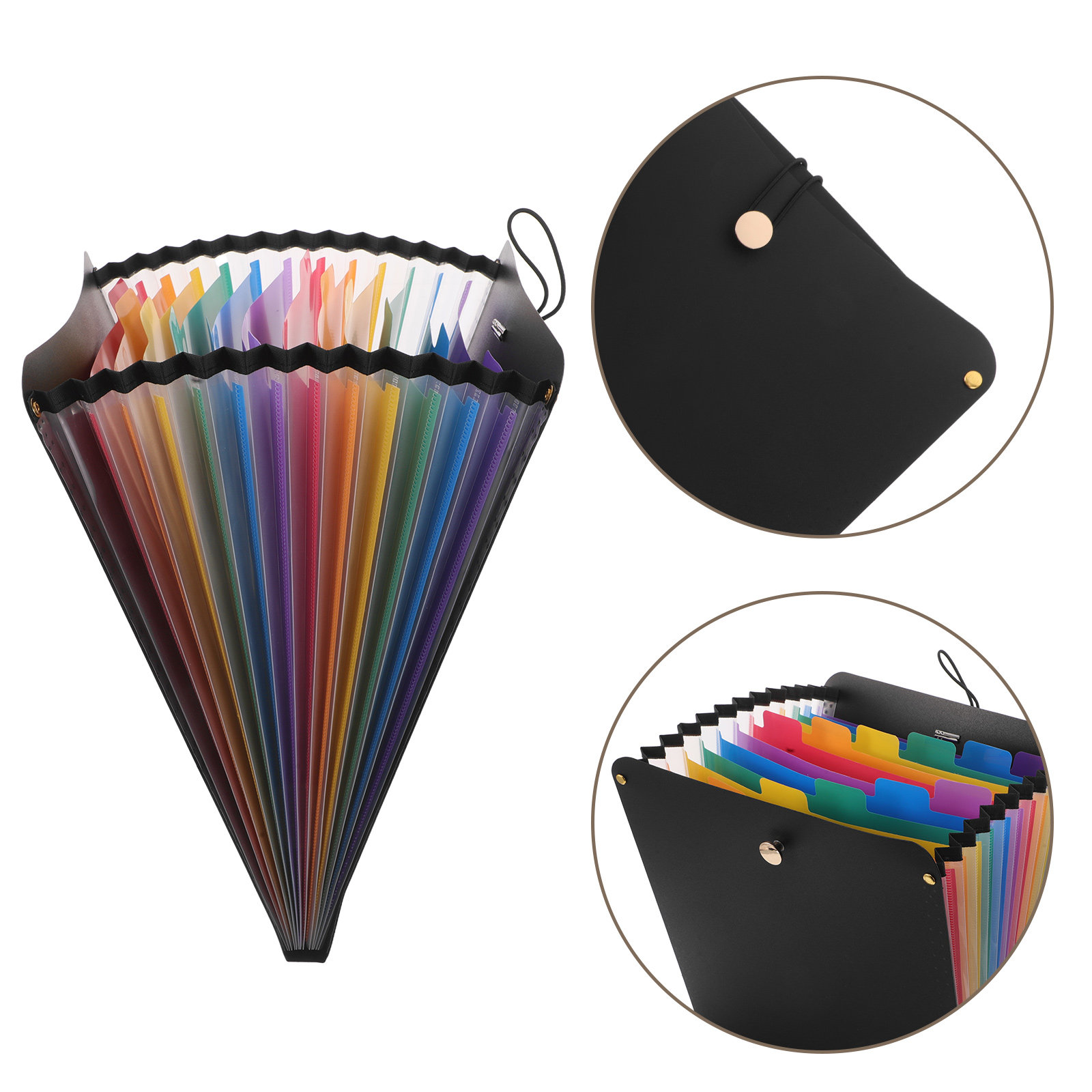 A4 Accordion File Organizer 13 - Expandable Accordion File Folder 13 Pockets recension och pris