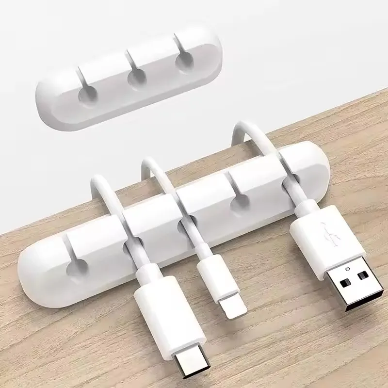 Silicone USB Cable Organizer U - Desk Accessories recension och pris